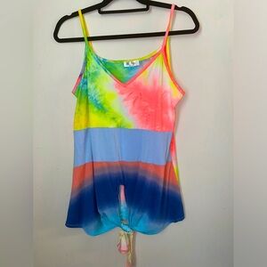 NWOT Blumin tie dye tank top